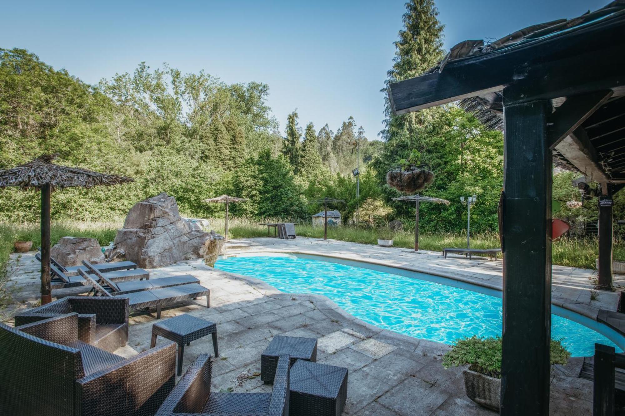 Villa En Asturias Con Cine, Piscina, Bbq, Juegos, 14 Pax Cobre Exterior foto
