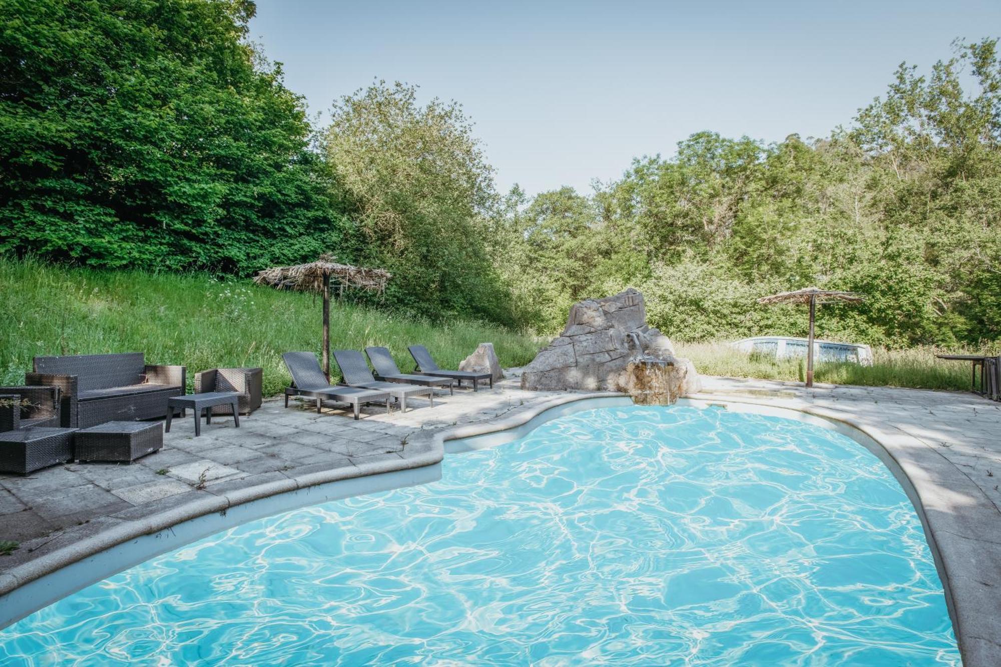 Villa En Asturias Con Cine, Piscina, Bbq, Juegos, 14 Pax Cobre Exterior foto