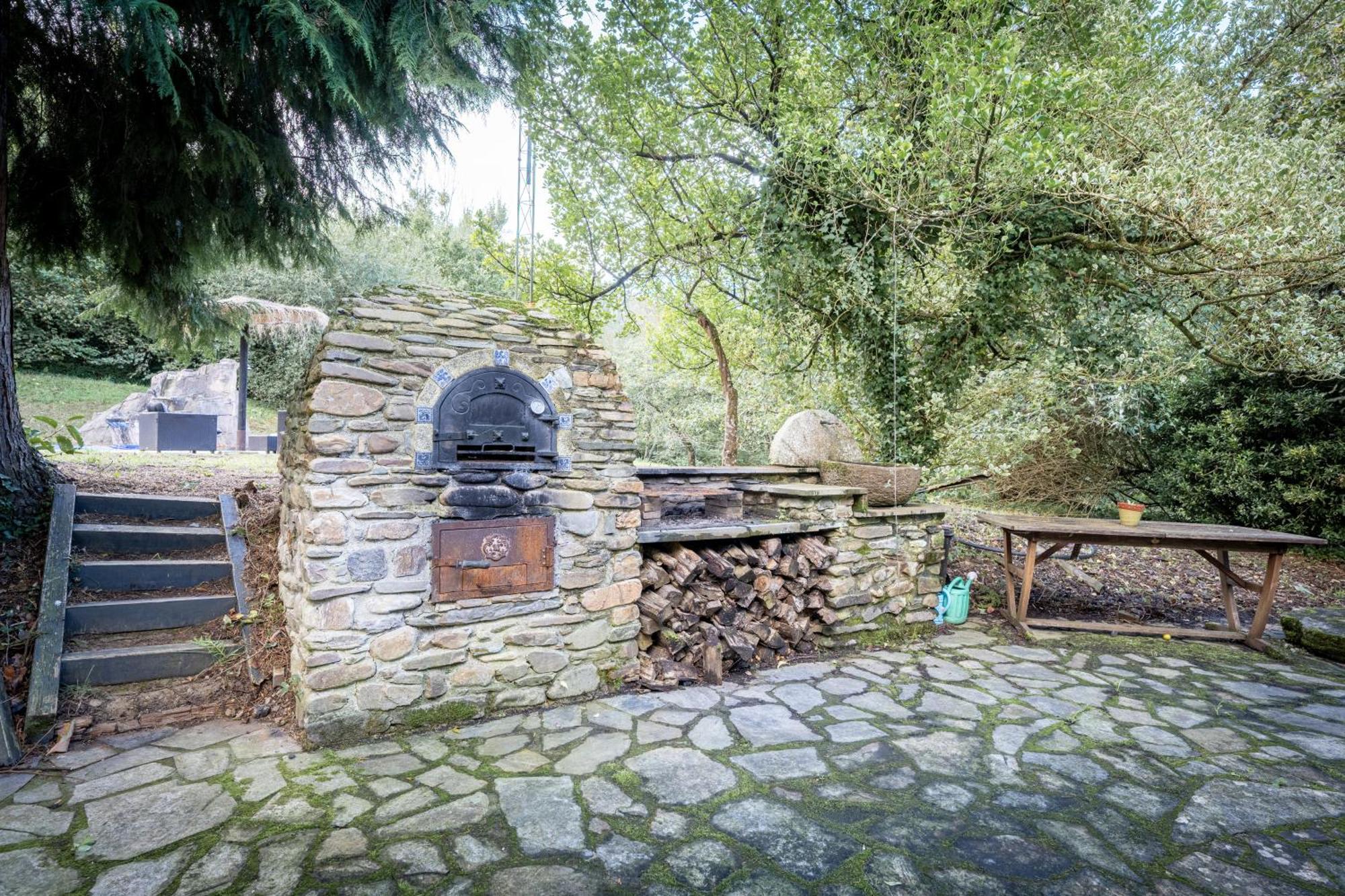 Villa En Asturias Con Cine, Piscina, Bbq, Juegos, 14 Pax Cobre Exterior foto