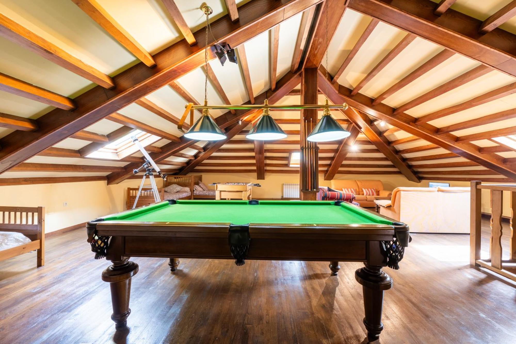 Villa En Asturias Con Cine, Piscina, Bbq, Juegos, 14 Pax Cobre Exterior foto