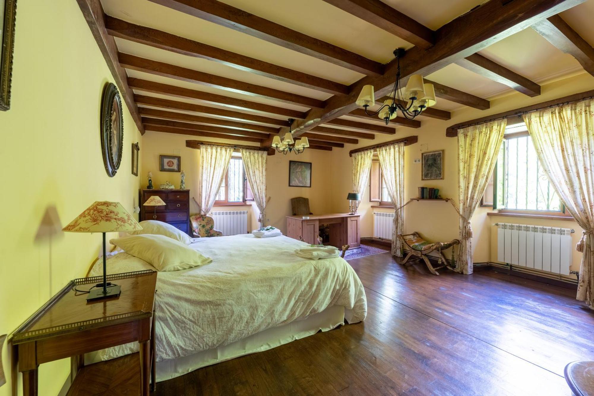Villa En Asturias Con Cine, Piscina, Bbq, Juegos, 14 Pax Cobre Exterior foto