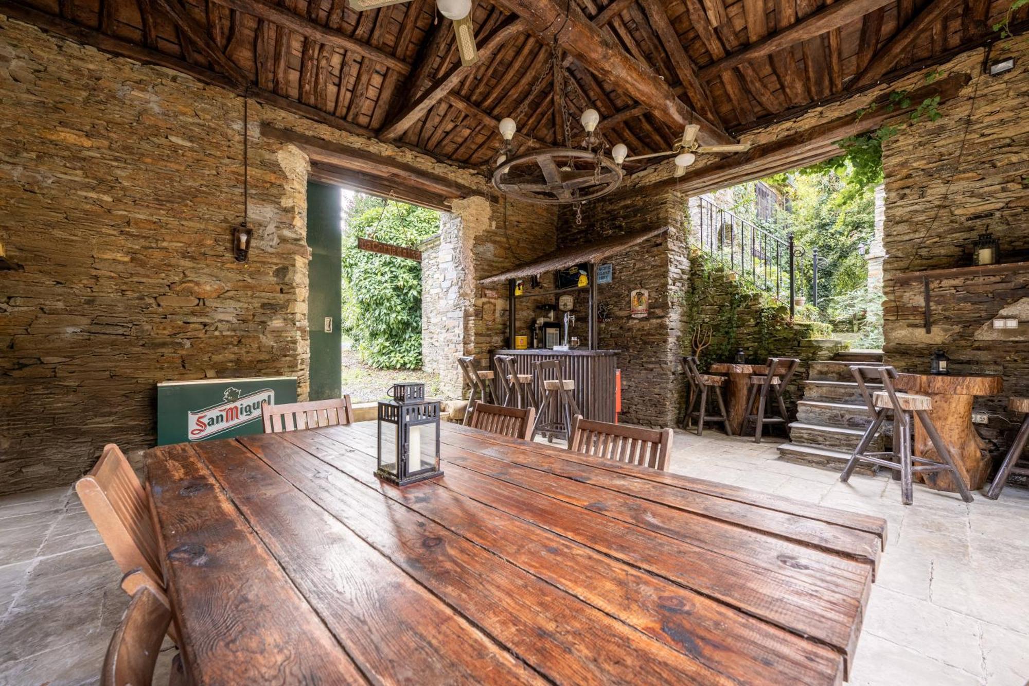 Villa En Asturias Con Cine, Piscina, Bbq, Juegos, 14 Pax Cobre Exterior foto